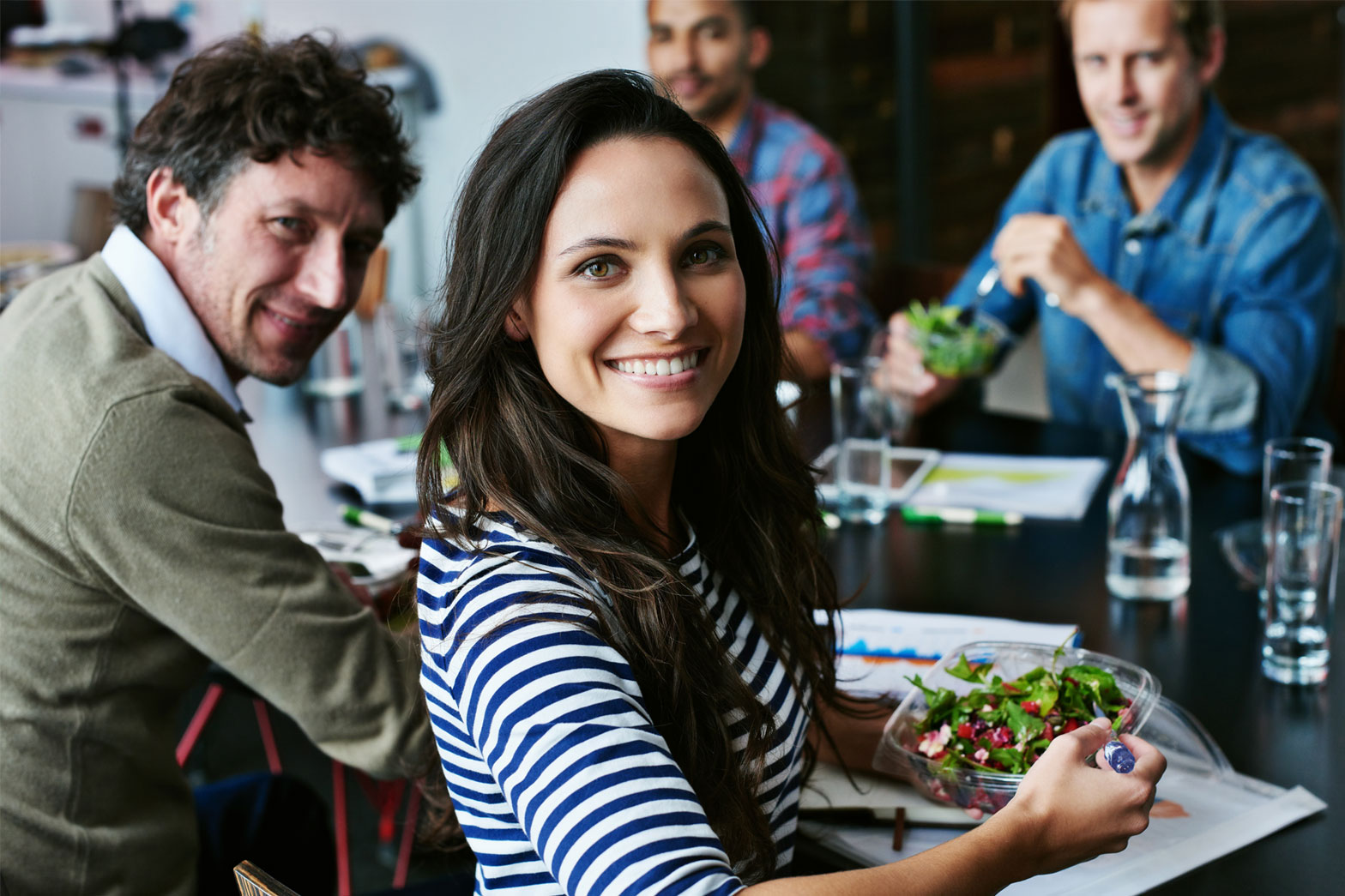 Friends at work Friends at work